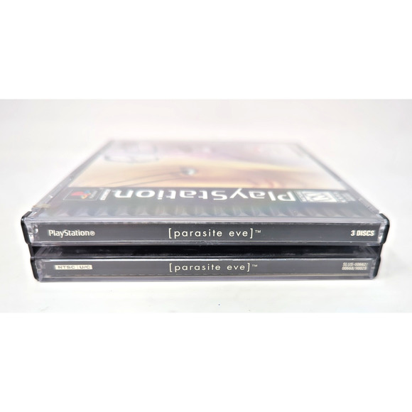 Parasite Eve Black Label PlayStation 1 PS1 CIB Complete w/ SquareSoft Demo Disc - Picture 5 of 5